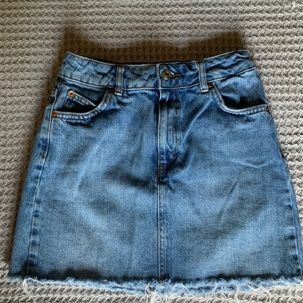 Topshop Denim Skirt - Size 2